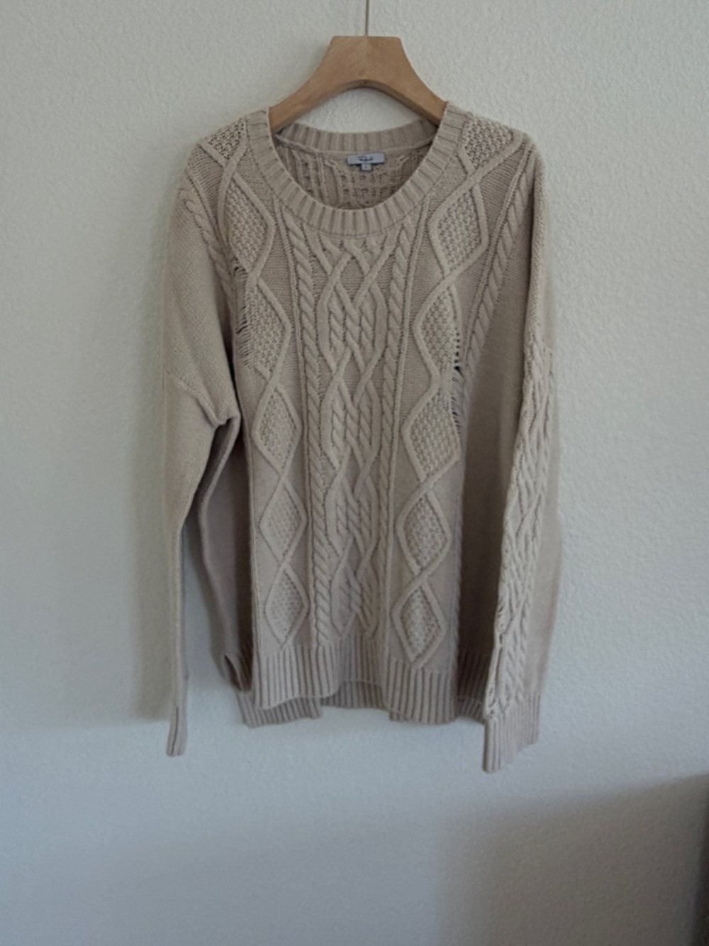 RAILS Cambria Sweater | Ecru | Size L - Picture 3 of 9